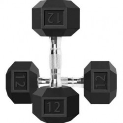 MANCUERNAS HEXAGONALES 12 LBS (PAR)