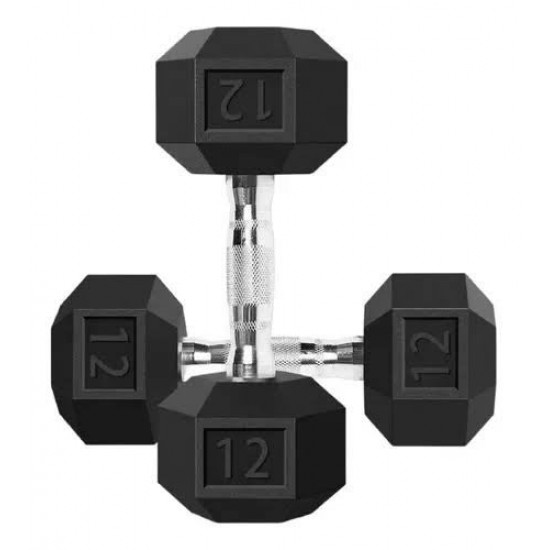 MANCUERNAS HEXAGONALES 12 LBS (PAR)