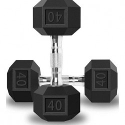 MANCUERNAS HEXAGONALES 40 LBS (PAR)