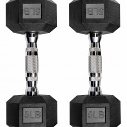 MANCUERNAS -HEXAGONALES 5 LBS (PAR)