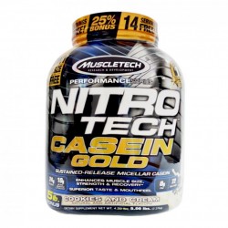 Nitro Tech Casein Gold 5lbs. De Muscle Tech