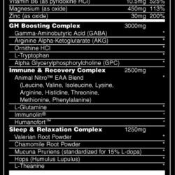 Animal PM 30 packs. De Universal 
