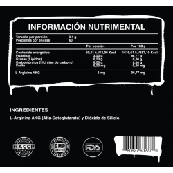 L-Arginina 60servs. De Ultra Pure LABS