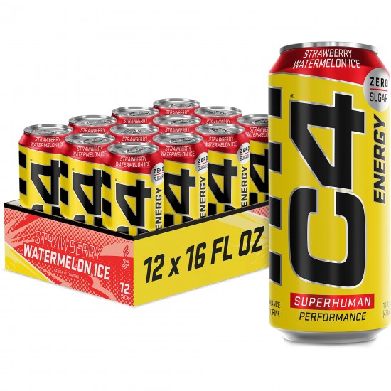 C4 Energy Drink 16oz (12pack) de Cellucor