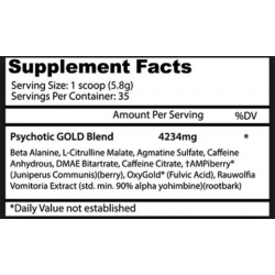 Psychotic GOLD 35servs. De Insane Labz