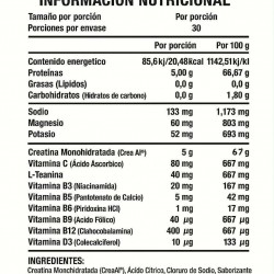 Creatine + Electrolitos 30servs. De Ultra Pure Labs Creatine + Electrolitos 30servs. De Ultra Pure Labs