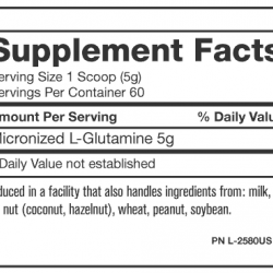 Glutamine Mutant 300gms De Mutant