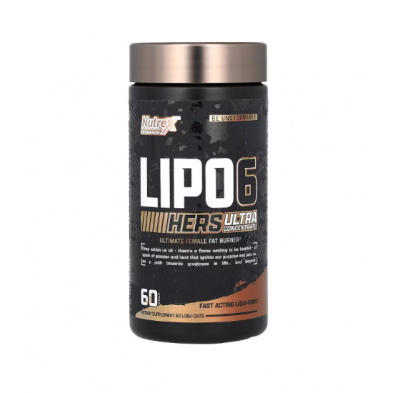Lipo 6 Black Hers Ultra Concentrate 60caps. De Nutrex 