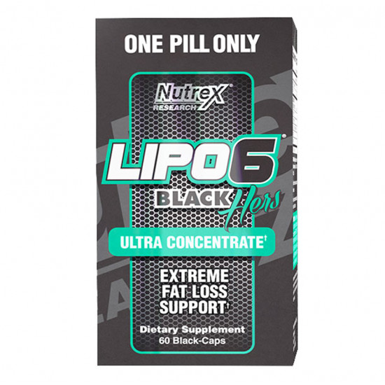 Lipo 6 Black Hers Ultra Concentrate 60caps. De Nutrex 