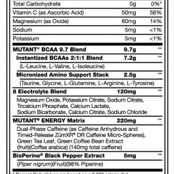 Mutant BCAA 30servs. De Mutant