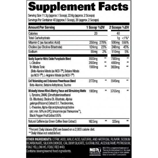 Nitraflex Black 20servs. De GAT