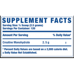 Creatine XS Ronnie Coleman 120servs. De Ronnie Coleman Creatine XS Ronnie Coleman 120servs. De Ronnie Coleman