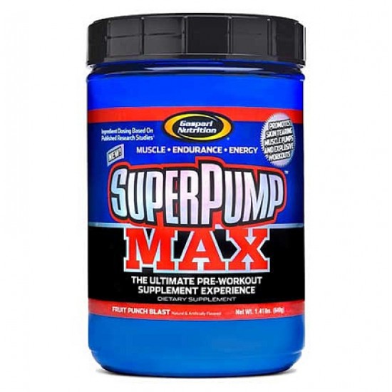 Super Pump MAX 640grs. De Gaspari Nutrition