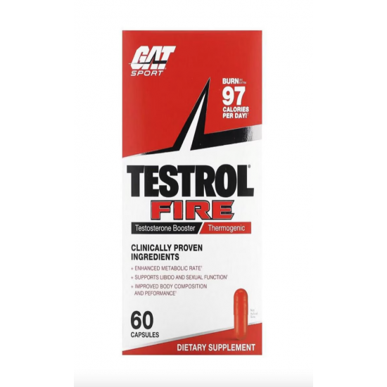 Testrol Fire 60caps. De Gat