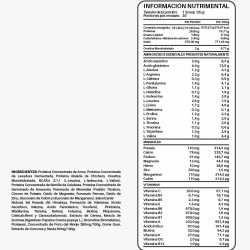 Vegan Protein 2.34lbs. De Ultra Pure Labs