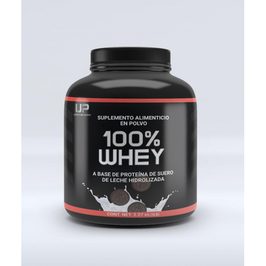 100% WHEY 5Lbs. De Ultra Pure Supps.