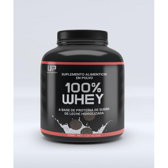 100% WHEY 5Lbs. De Ultra Pure Supps.
