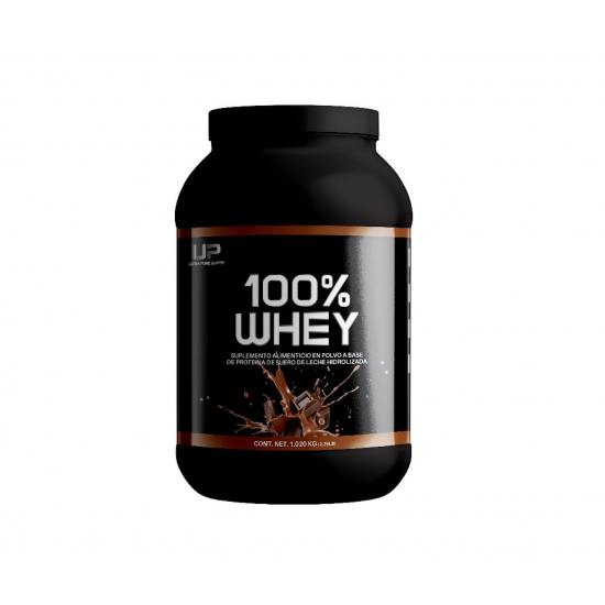 100% WHEY 2.25Lbs. De Ultra Pure Supps.